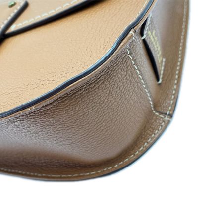  LAUREN RALPH LAUREN ラルフ ローレン ショルダーバッグ レザー ブラウン