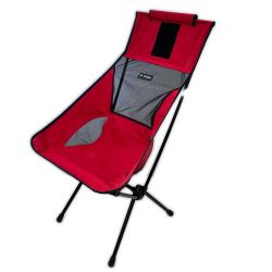 ◆◆ Helinox ヘリノックス ファニチャー アウトドアチェア HN.サンセットチェア ハイバックタイプ レッド Bランク