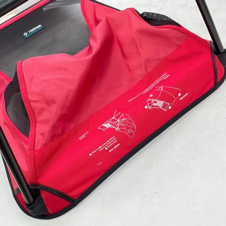  Helinox ヘリノックス ファニチャー アウトドアチェア HN.サンセットチェア ハイバックタイプ レッド