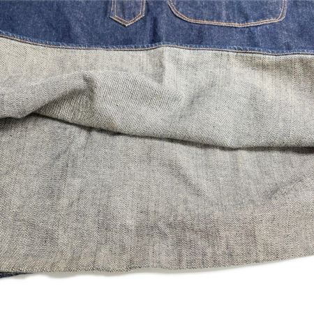  LEVI'S リーバイス プルオーバーシャツ ハーフオープンボタン Mサイズ  デニム メンズ ネイビー