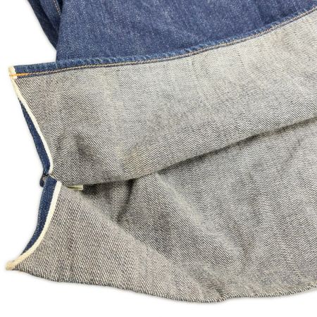  LEVI'S リーバイス プルオーバーシャツ ハーフオープンボタン Mサイズ  デニム メンズ ネイビー