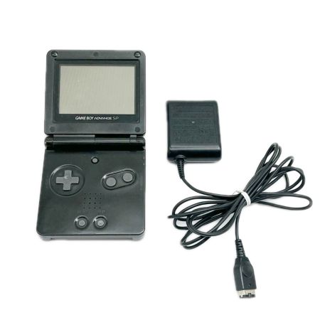  Nintendo ニンテンドウ GAMEBOY ADVANCE SP ゲームボーイアドバンス 充電器付 ブラック
