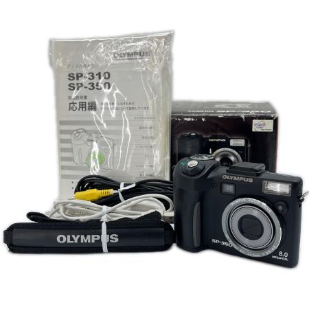  OLYMPUS オリンパス コンパクトデジタルカメラ SP-350 ブラック