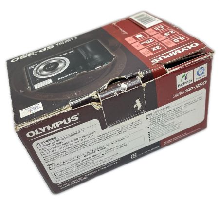  OLYMPUS オリンパス コンパクトデジタルカメラ SP-350 ブラック
