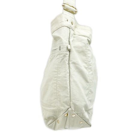  PORTER ポーター 2WAYバッグ MILE トートバッグ ショルダーバッグ ナイロン ヨゴレ有 アイボリー