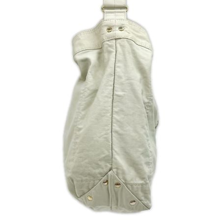  PORTER ポーター 2WAYバッグ MILE トートバッグ ショルダーバッグ ナイロン ヨゴレ有 アイボリー