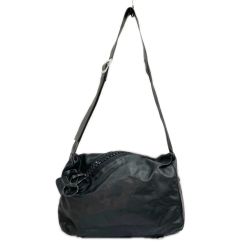 ◆◆ KAWAKAWA カワカワ 斜め掛けショルダー レザーバッグ ブラック レディース ﾃﾞｶｼﾞｯﾌﾟ 黒 Cランク