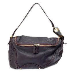 ◆◆ CELINE セリーヌ ワンショルダーバッグ レザー レディース  CUSO/16 ブラウン Cランク