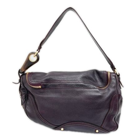  CELINE セリーヌ ワンショルダーバッグ レザー レディース  CUSO/16 ブラウン