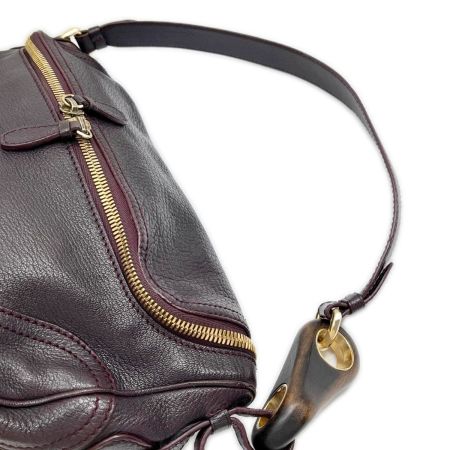  CELINE セリーヌ ワンショルダーバッグ レザー レディース  CUSO/16 ブラウン