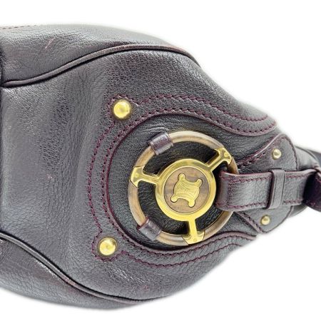  CELINE セリーヌ ワンショルダーバッグ レザー レディース  CUSO/16 ブラウン