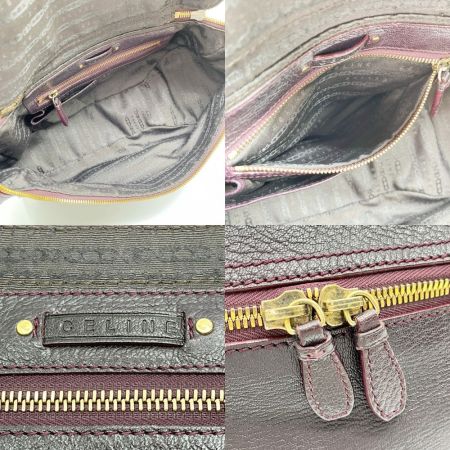  CELINE セリーヌ ワンショルダーバッグ レザー レディース  CUSO/16 ブラウン