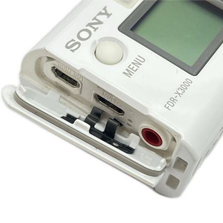  SONY ソニー アクションカメラ 4K 2017年製 割れ・ベタ有 FDR-X3000