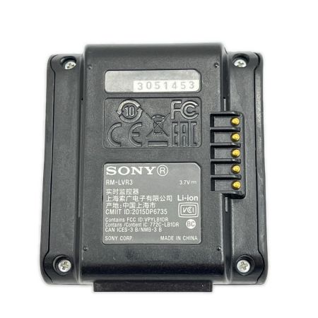  SONY ソニー アクションカメラ 4K 2017年製 割れ・ベタ有 FDR-X3000