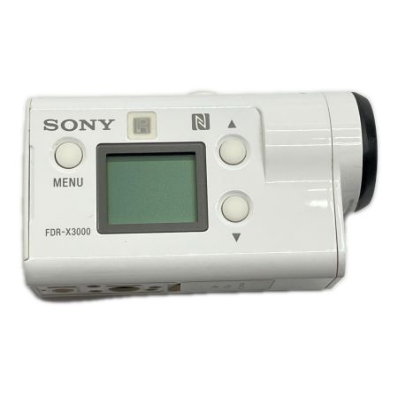  SONY ソニー アクションカメラ 4K 2017年製 割れ・ベタ有 FDR-X3000