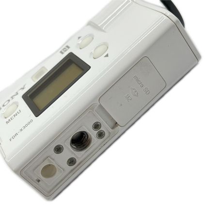  SONY ソニー アクションカメラ 4K 2017年製 割れ・ベタ有 FDR-X3000