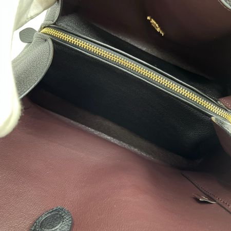  COACH コーチ  レザーショルダーバッグ ハドリーホーボー 79965 ブラック