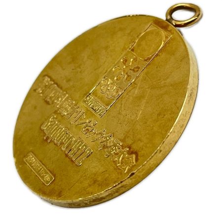   第11回札幌オリンピック冬季大会1972 K18 総重量26.8ｇ 造幣局刻印記念メダル