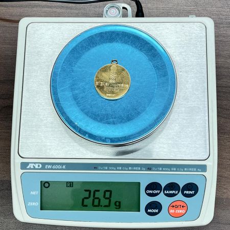   第11回札幌オリンピック冬季大会1972 K18 総重量26.8ｇ 造幣局刻印記念メダル