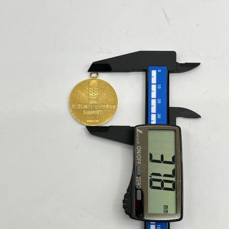  第11回札幌オリンピック冬季大会1972 K18 総重量26.8ｇ 造幣局刻印記念メダル