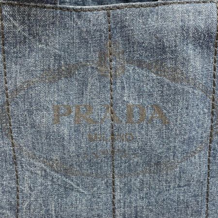  PRADA プラダ トートバッグ ハンドバッグ カナパ レディース 158 ネイビー/デニム