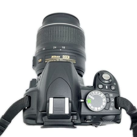  Nikon ニコン デジタルカメラ ダブルズームキット レンズ・充電器・取説付 D3100 ブラック