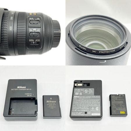  Nikon ニコン デジタルカメラ ダブルズームキット レンズ・充電器・取説付 D3100 ブラック