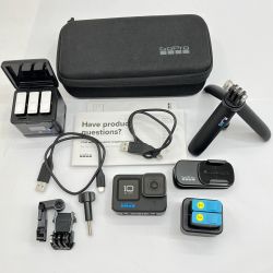 ◆◆ GOPRO ゴープロ アクションカメラ バッテリー計5個 付属品付 GoPro hero 10 Black ｾｯﾄ Bランク