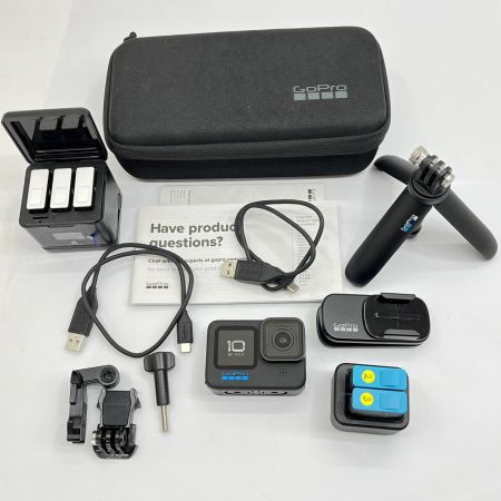  GOPRO ゴープロ アクションカメラ バッテリー計5個 付属品付 GoPro hero 10 Black ｾｯﾄ