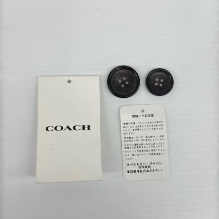 COACH コーチ トレンチコート アウター 秋物 レディース  オレンジ