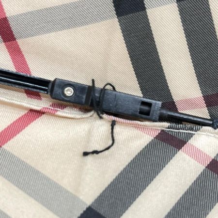  BURBERRY バーバリー 折り畳み傘 チェック柄 ファッション小物 服飾雑貨 ベージュ