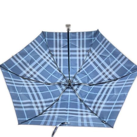  BURBERRY バーバリー 折り畳み傘 アンブレラ チェック ファッション小物 服飾雑貨 ネイビー