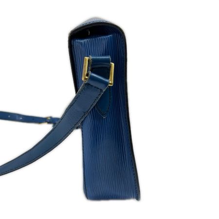  LOUIS VUITTON ルイヴィトン ショルダーバッグ エピ サン・クルー M52195 ブルー