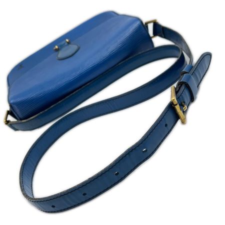 LOUIS VUITTON ルイヴィトン ショルダーバッグ エピ サン・クルー M52195 ブルー