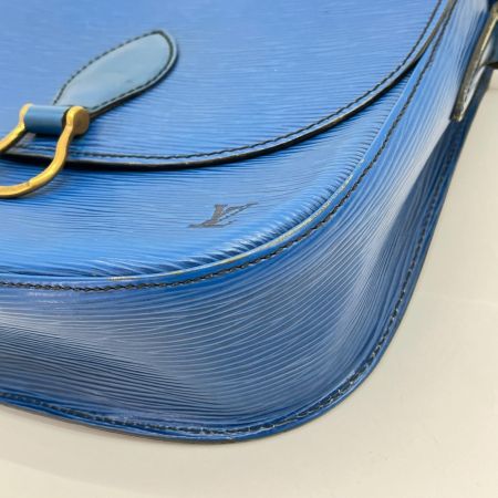  LOUIS VUITTON ルイヴィトン ショルダーバッグ エピ サン・クルー M52195 ブルー