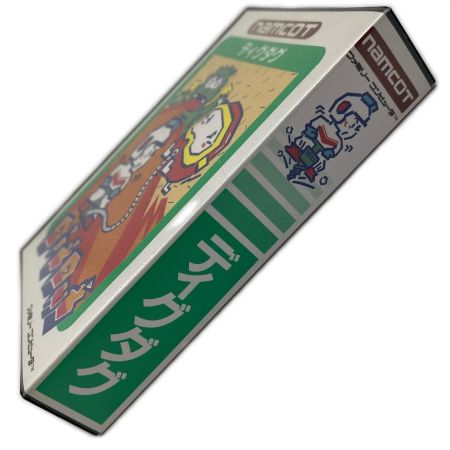  namcot ファミコン ソフト ディグタク ハードケース 取扱説明書付