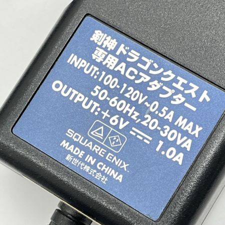   【ジャンク】剣神ドラゴンクエスト 甦りし伝説の剣 ドラクエ アダプター付き