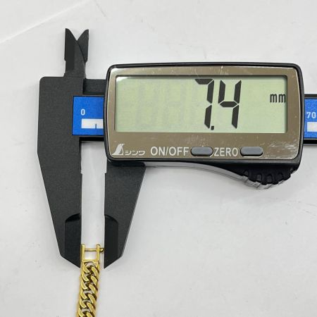   ネックレス 2面喜平 52cm K18 総重量49.8g 造幣局検定刻印有り