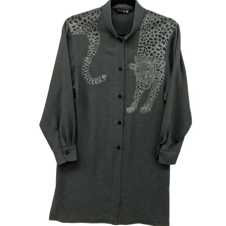 ITALIYA イタリヤ 伊太利屋　シャツジャケット 814172-F9J グレー