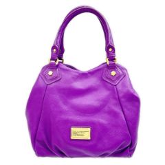  MARC BY MARC JACOBS マークバイマークジェイコブス 2WAYバッグ ハンドバッグ ショルダーバッグ 布袋付 レディース パープル Bランク