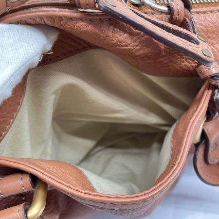 Chloe クロエ ハンドバッグ パディントン スレ・内部ヨゴレ 02 07 51 5366 ブラウン