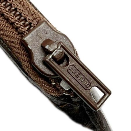  LOEWE ロエベ コインケース 小銭入れ アナグラム レザー 布袋付 レディース ダークブラウン