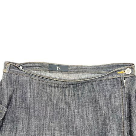  Yohji yamamoto(Y's) ヨージヤマモト(ワイズ) パンツ size2 ウエストにヨレ有 レディース ブラック