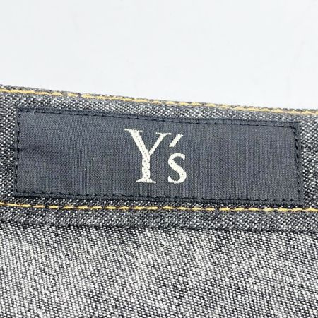  Yohji yamamoto(Y's) ヨージヤマモト(ワイズ) パンツ size2 ウエストにヨレ有 レディース ブラック