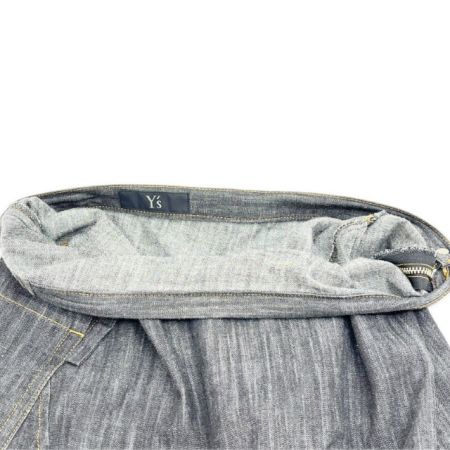  Yohji yamamoto(Y's) ヨージヤマモト(ワイズ) パンツ size2 ウエストにヨレ有 レディース ブラック