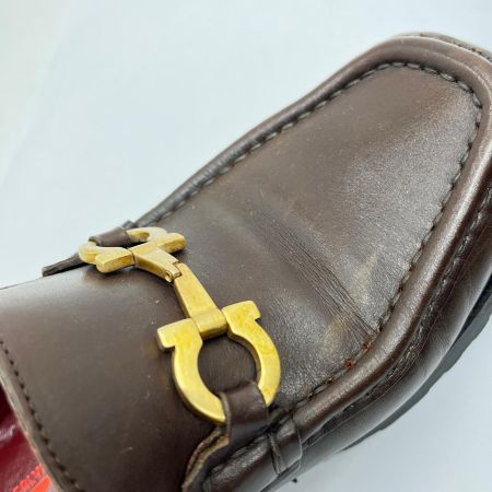  Salvatore Ferragamo サルヴァトーレフェラガモ ローファー ガンチーニビット 23.5cm 5ハーフ SN18917 ブラウン