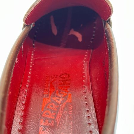  Salvatore Ferragamo サルヴァトーレフェラガモ ローファー ガンチーニビット 23.5cm 5ハーフ SN18917 ブラウン
