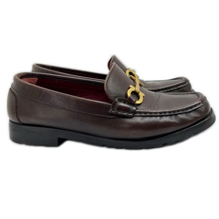  Salvatore Ferragamo サルヴァトーレフェラガモ ローファー ガンチーニビット 23.5cm 5ハーフ SN18917 ブラウン