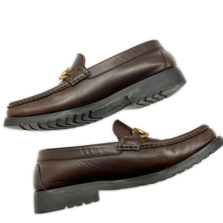  Salvatore Ferragamo サルヴァトーレフェラガモ ローファー ガンチーニビット 23.5cm 5ハーフ SN18917 ブラウン