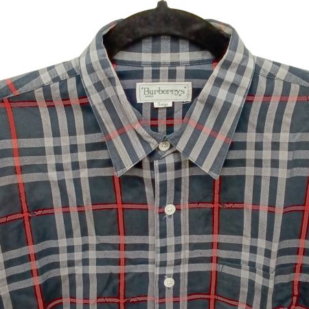 Burberrys バーバリーズ シャツ WP752-012-28 ネイビー x チェック
